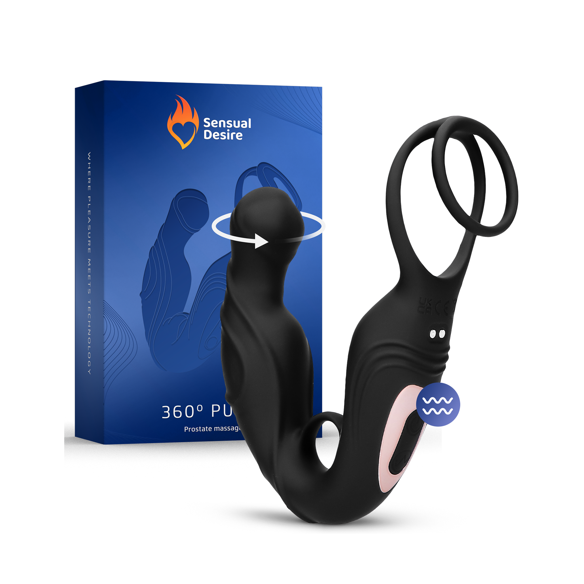 Sensual Desire® 360º Pulse - Prostaat Stimulator